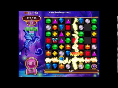 How to clear 1200 gems in bejeweled blitz